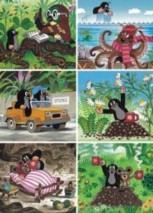 Opakowanie Puzzle 60 Krecik uzdrowił myszkę MIX x6 DINO