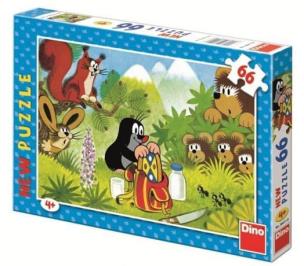 Opakowanie Puzzle 66 Krecik i ciasto DINO