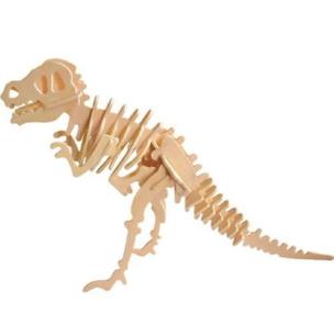 Opakowanie Puzzle drewniane 3D Dinozaur T-Rex