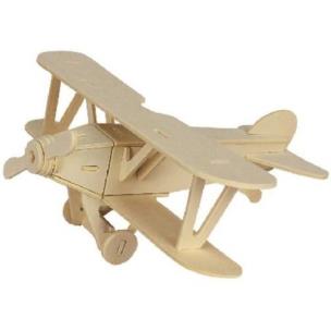 Opakowanie Puzzle drewniane 3D Samolot