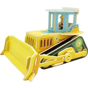 Okładka książki Puzzle Drewniany spychacz