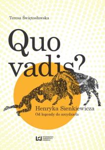 Okładka książki Quo vadis? Henryka Sienkiewicza