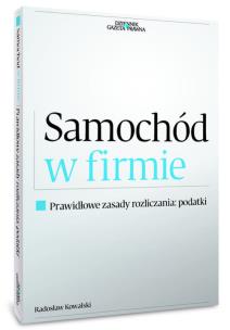 Okładka książki Samochód w firmie