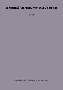 Opakowanie Samotność - aspekty konteksty wymiary