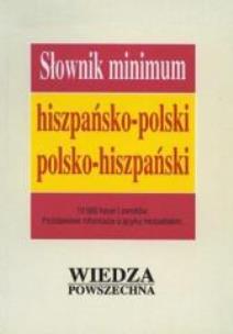 Okładka książki Słownik minimum hiszp.-pol., pol.-hiszp.