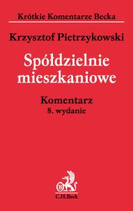 Okładka książki Spółdzielnie mieszkaniowe Komentarz