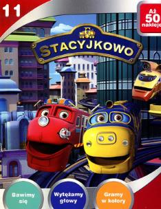 Okładka książki Stacyjkowo nr 11 + 50 naklejek