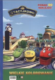 Okładka książki Stacyjkowo. Wielkie kolorowanie