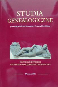 Opakowanie Studia genealogiczne