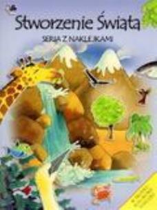 Okładka książki Stworzenie świata seria z naklejkami WDS
