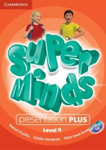 Okładka książki Super Minds 4 Presentation Plus DVD