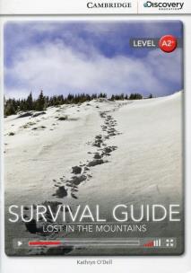 Okładka książki Survival Guide Lost in The Mountains Book with Online Access