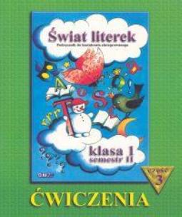 Okładka książki Świat literek - ćwiczenia 3 JUKA