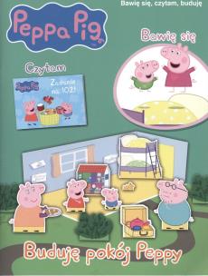 Okładka książki Świnka Peppa Bawię się, czytam...Buduję pokój...