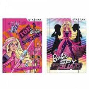 Opakowanie Teczka z gumką A4 Barbie Tajne Agentki