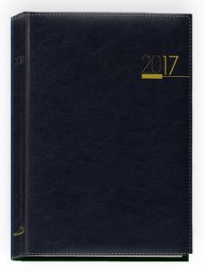 Opakowanie Terminarz 2017 A5 Madrid - czarny