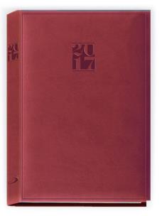 Opakowanie Terminarz 2017 A5 print - czerwony