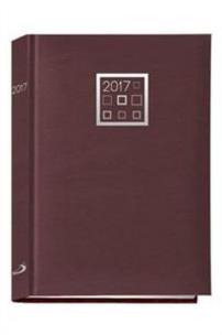 Opakowanie Terminarz 2017 A5 standard - bordowy