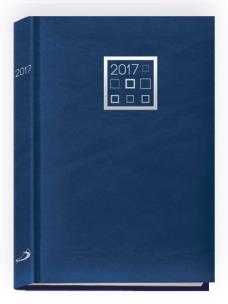 Opakowanie Terminarz 2017 A5 standard - granatowy