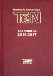 Opakowanie Terminarz nauczyciela 2016/2017 bordo