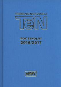 Opakowanie Terminarz nauczyciela TeN 2016/2017 jasnoniebieski