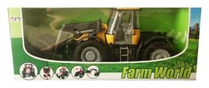Opakowanie Traktor z ładowarką Farm World 52cm żółty