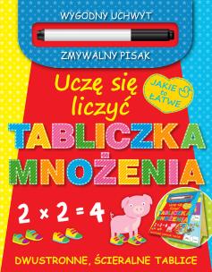 Okładka książki Uczę się liczyć. Tabliczka mnożenia