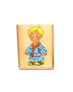 Opakowanie Układanka sznurowanka Chłopiec