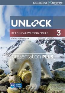 Okładka książki Unlock 3 Reading and Writing Skills Presentation Plus DVD