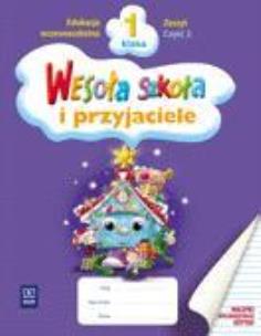 Okładka książki Wesoła szkoła i przyjaciele 1/2 zeszyt WSiP