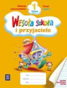 Okładka książki Wesoła szkoła i przyjaciele 1/5 zeszyt WSiP