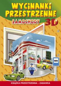 Okładka książki Wycinanki przestrzenne. Samochody 3D