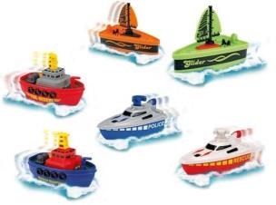 Opakowanie Zabawna łódka 7 cm, 6 rodzajów