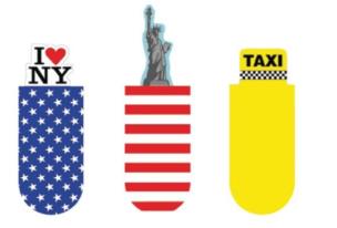 Opakowanie Zakładki magnetyczne - Nowy York CASS FILM