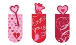 Opakowanie Zakładki magnetyczne - Miłość CASS FILM