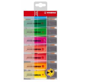 Opakowanie Zakreślacz Boss 70 etui 8 kolorów STABILO