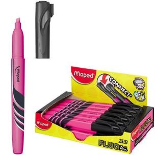 Opakowanie Zakreślacz Fluo Peps Pen różowy (12szt) MAPED