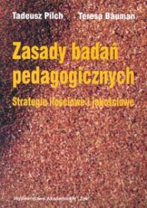 Okładka książki Zasady badań pedagogicznych