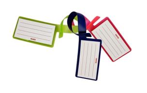 Opakowanie Zawieszka do walizki różowa