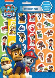 Opakowanie Zestaw arkuszy z naklejkami, Psi patrol