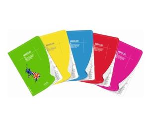 Opakowanie Zeszyt A5 Słownik angielski czasowniki nieregularne w kratkę 60 kartek mix