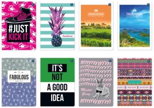 Opakowanie Zeszyt A5/60K linia UV mix 2 (10szt)