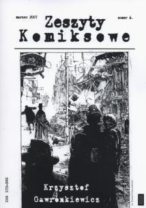 Opakowanie Zeszyty komiksowe 6/2007 Krzysztof Gawronkiewicz