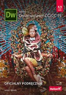 Okładka książki Adobe Dreamweaver CC/CC PL. Oficjalny podręcznik