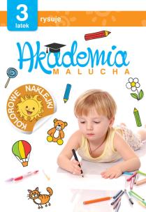 Okładka książki Akademia malucha 3-latek rysuje
