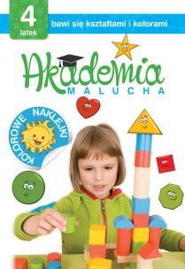 Okładka książki Akademia malucha 4-latek bawi się kształtami