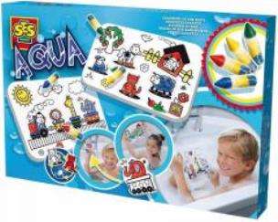 Opakowanie Aqua - Piankowe malowanki w kąpieli