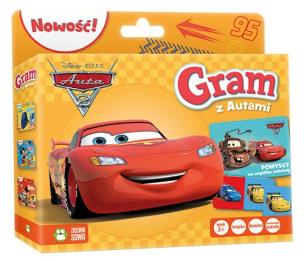 Okładka książki Auta Gram z Disneyem