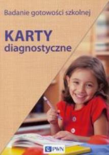 Okładka książki Badanie gotowości szkolnej. Karty diagn.w.2016 PWN