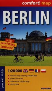 Opakowanie Berlin kieszonkowy plan miasta 1:20 000